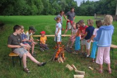 Opekání buřtů (26.05.2008)